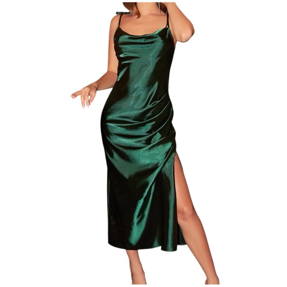 Cinderella Divine Satin Midi Dress